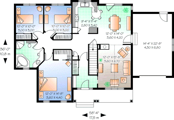 Main Floor Plan: 5-593