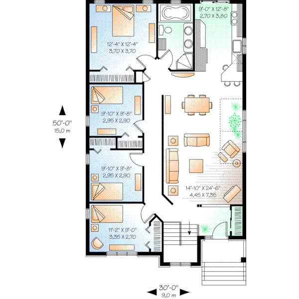 Main Floor Plan: 5-608