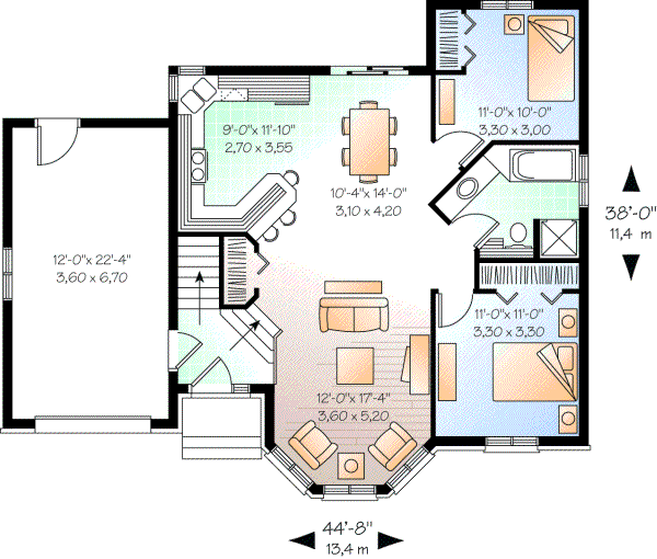 Main Floor Plan: 5-626