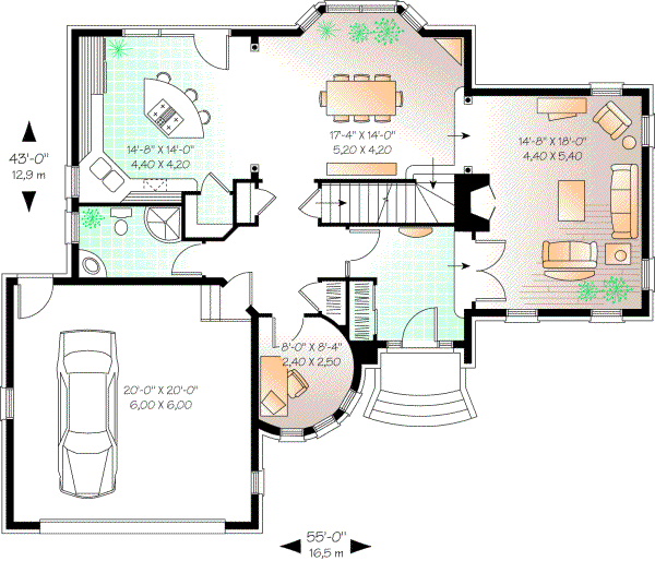 Main Floor Plan: 5-627