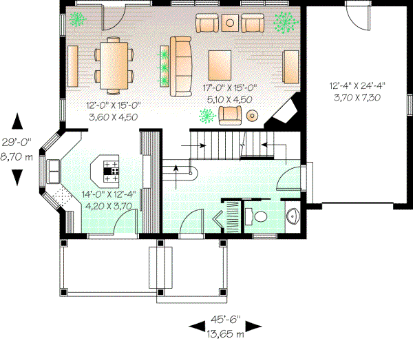 Main Floor Plan: 5-635