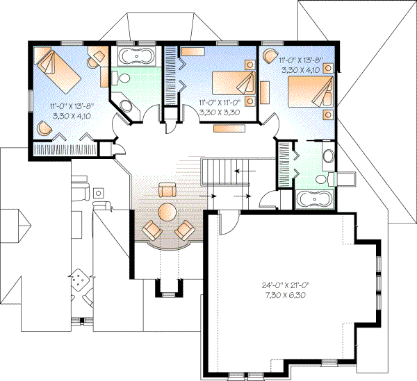 Upper/Second Floor Plan: 5-637