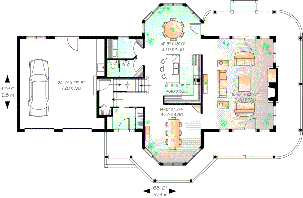 Main Floor Plan: 5-638