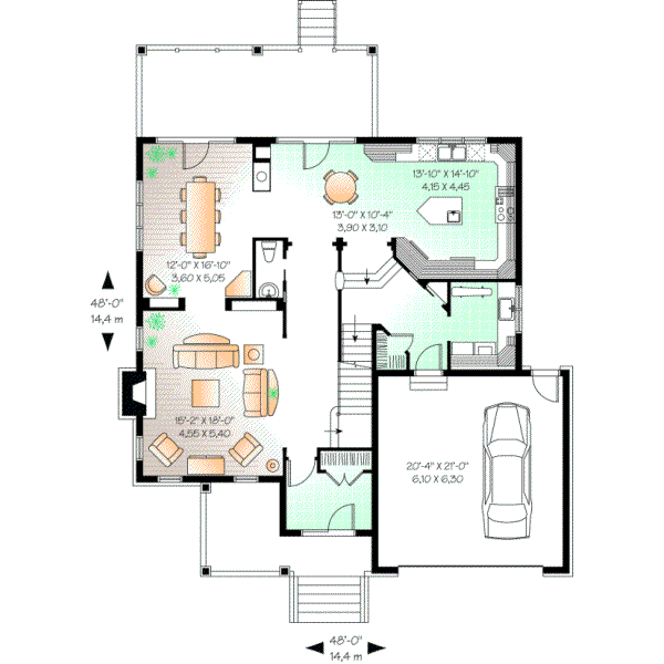 Main Floor Plan: 5-643