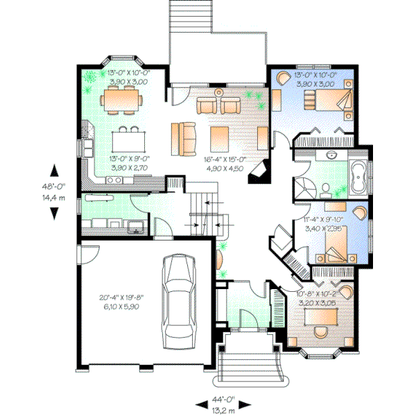 Main Floor Plan: 5-644