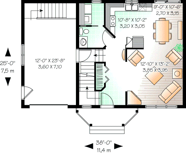 Main Floor Plan: 5-646