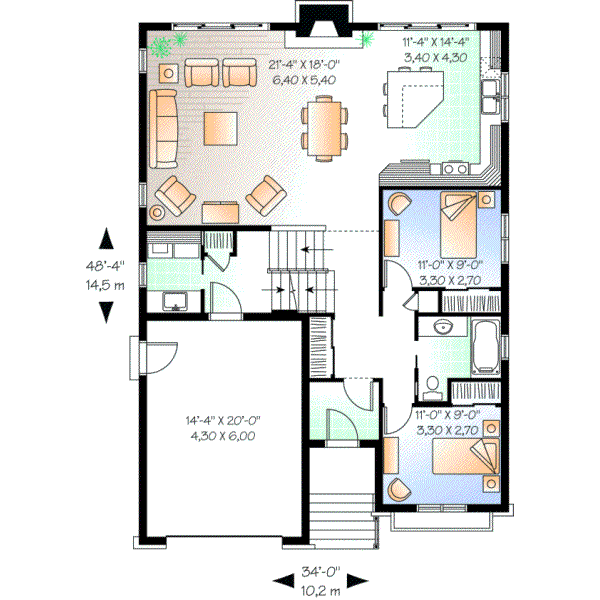 Main Floor Plan: 5-649