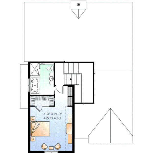 Upper/Second Floor Plan: 5-649