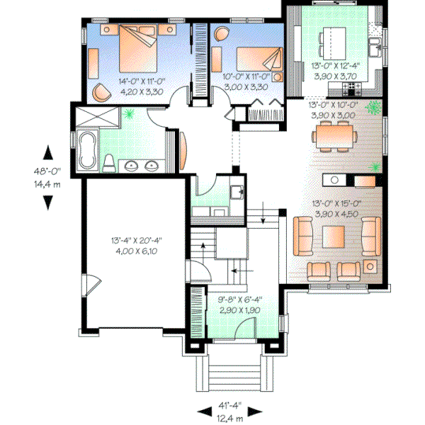 Main Floor Plan: 5-656