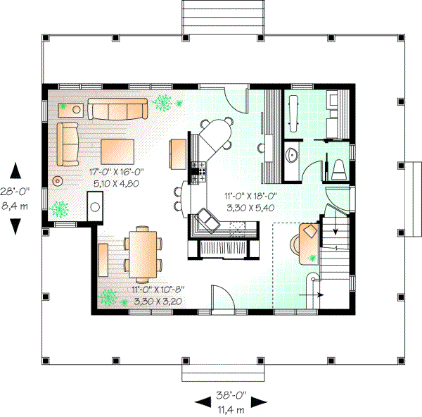 Main Floor Plan: 5-663