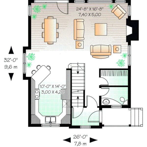 Main Floor Plan: 5-668