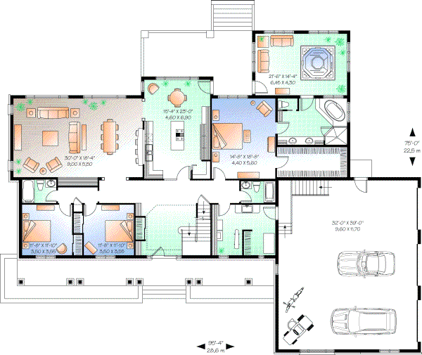 Main Floor Plan: 5-672
