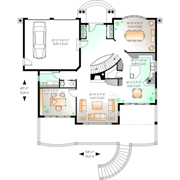 Main Floor Plan: 5-694