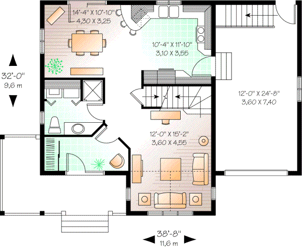 Main Floor Plan: 5-695