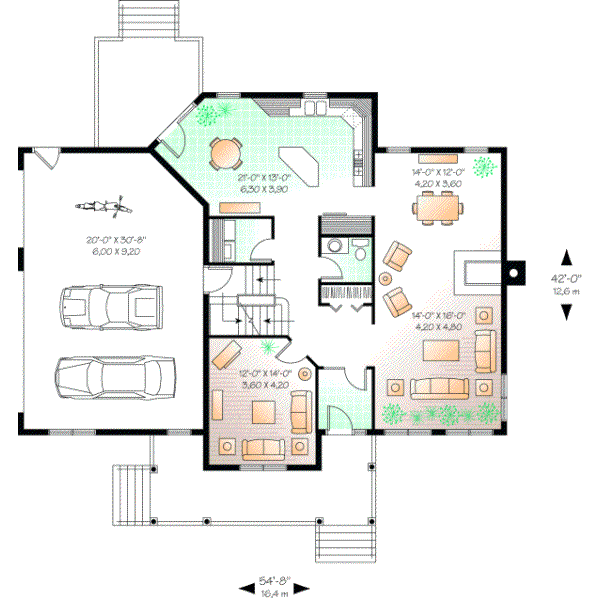 Main Floor Plan: 5-700