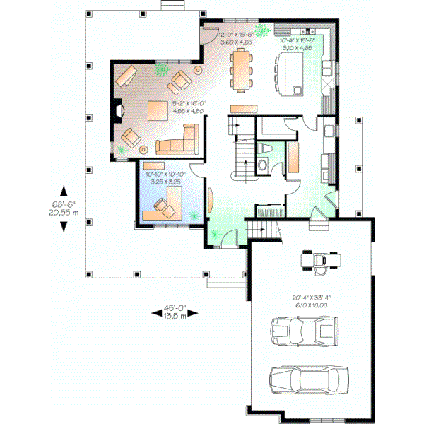 Main Floor Plan: 5-703