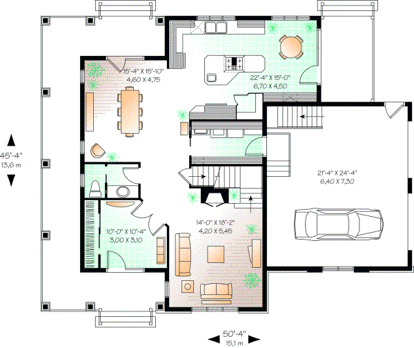 Main Floor Plan: 5-706
