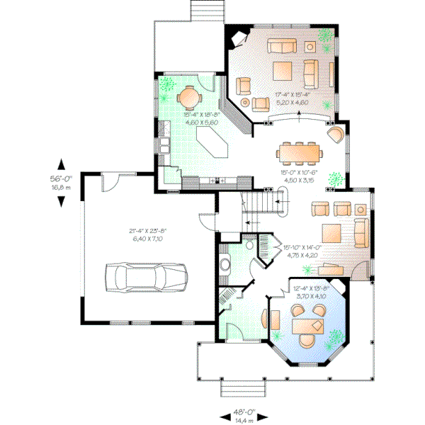 Main Floor Plan: 5-709