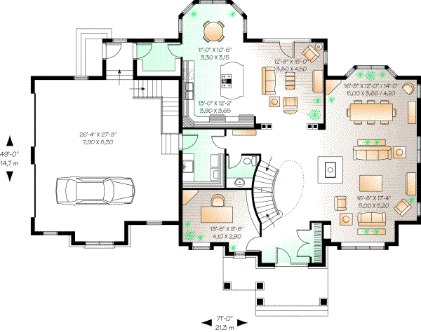 Main Floor Plan: 5-710