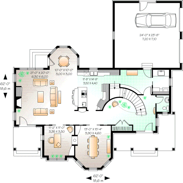 Main Floor Plan: 5-713
