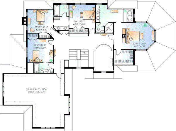 Upper/Second Floor Plan:5-716