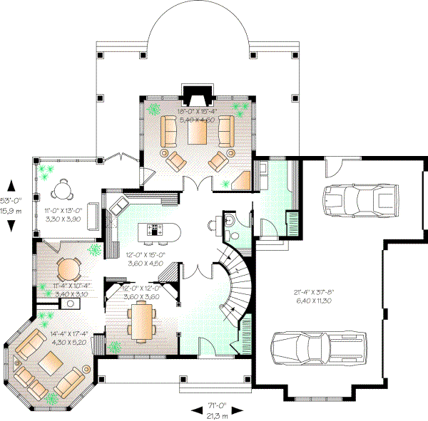 Main Floor Plan: 5-717