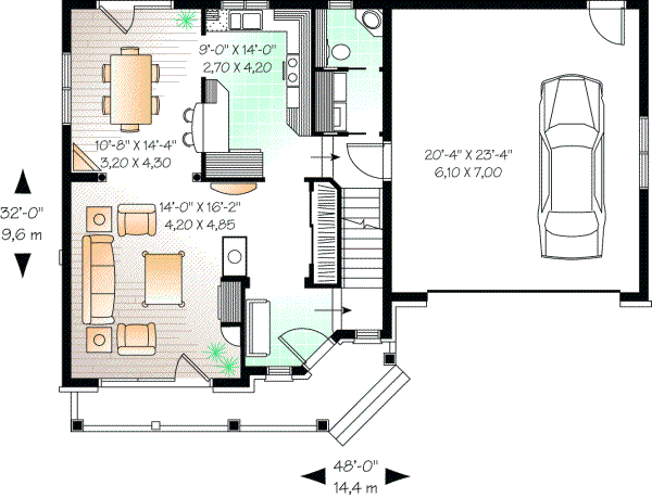 Main Floor Plan: 5-719