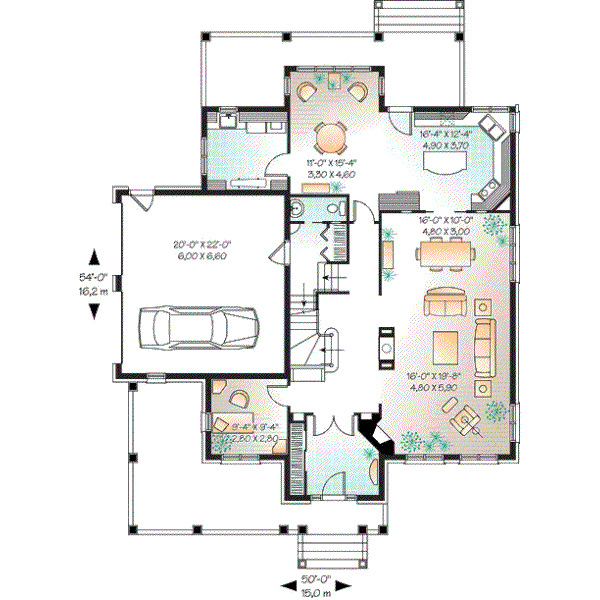 Main Floor Plan: 5-721