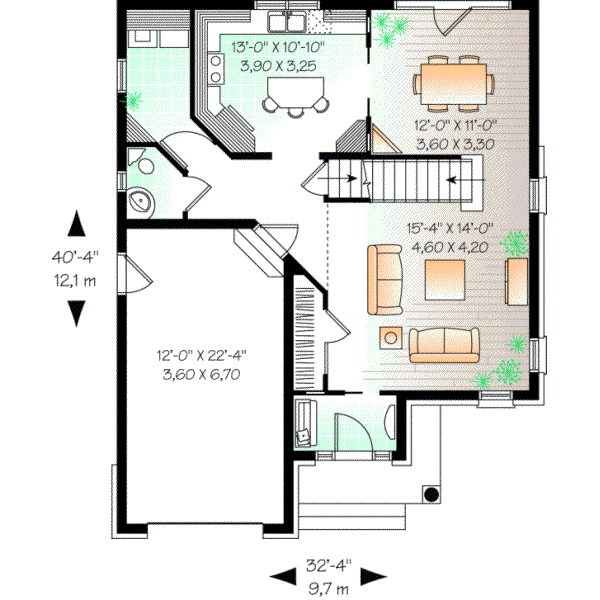 Main Floor Plan: 5-724