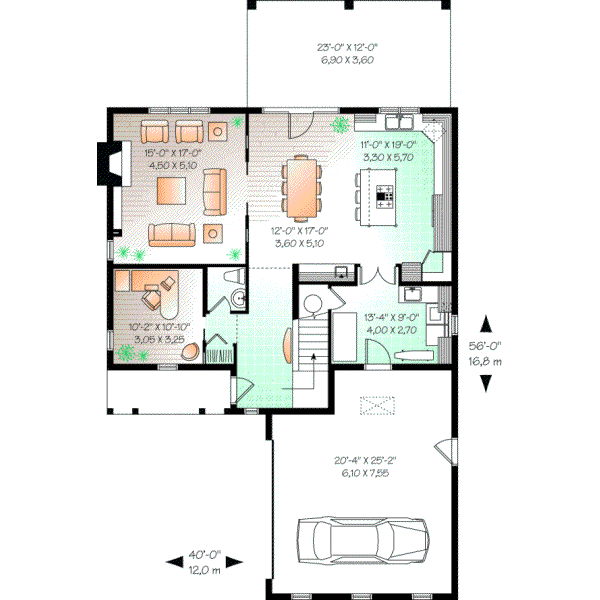 Main Floor Plan: 5-726