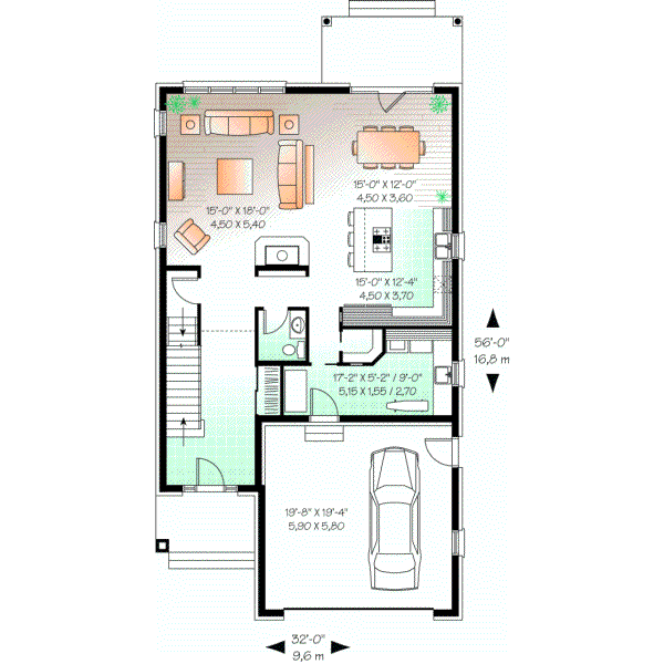 Main Floor Plan: 5-729