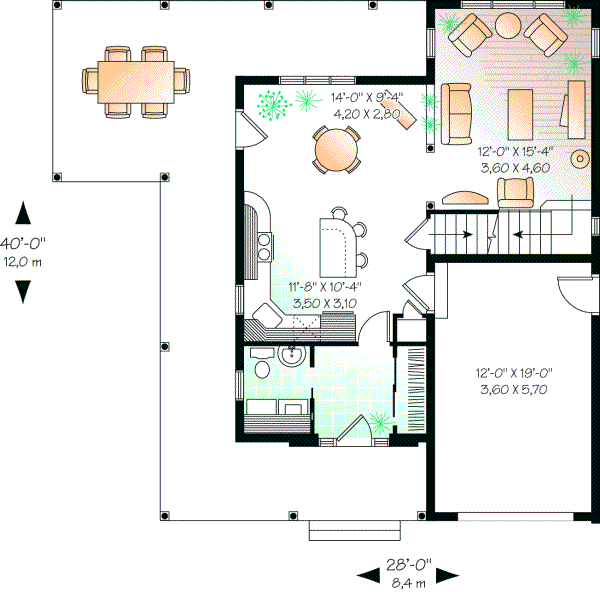 Main Floor Plan: 5-737