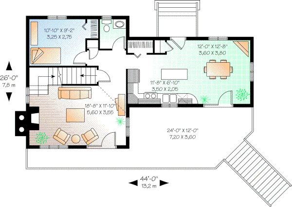 Main Floor Plan: 5-743