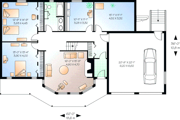 Main Floor Plan: 5-744