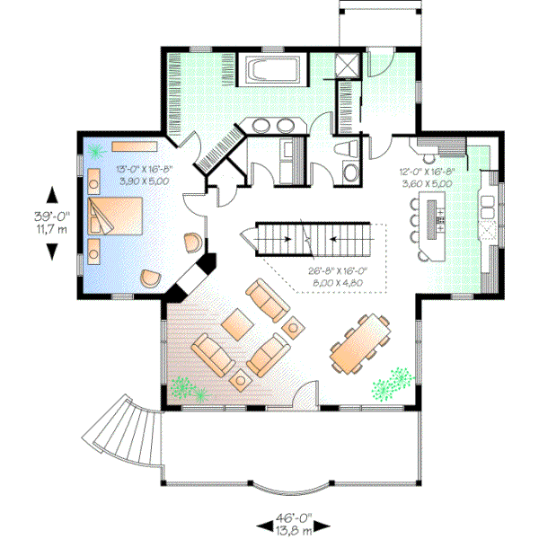 Main Floor Plan: 5-749