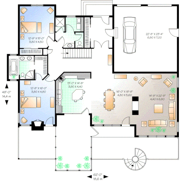 Main Floor Plan: 5-753