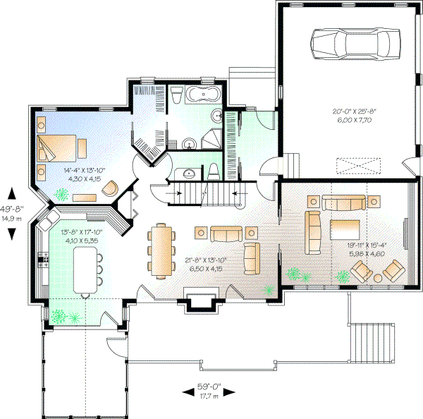 Main Floor Plan: 5-754