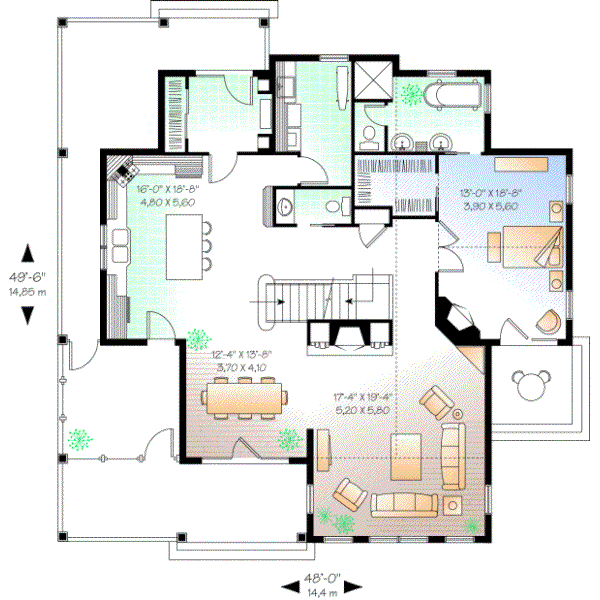 Main Floor Plan: 5-755