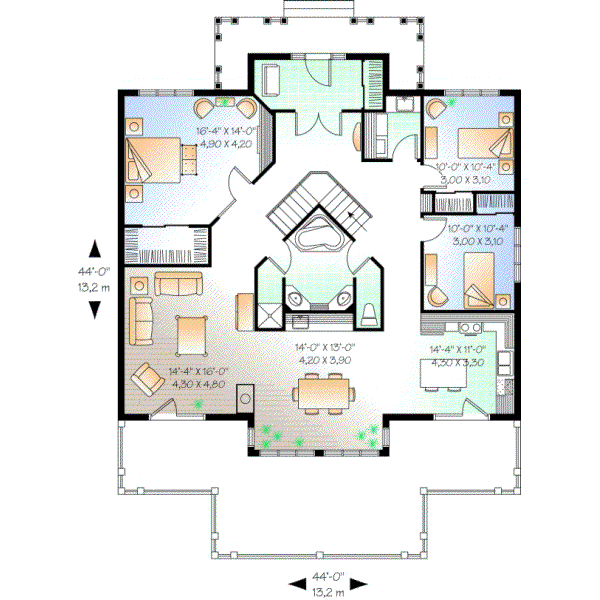 Main Floor Plan: 5-756