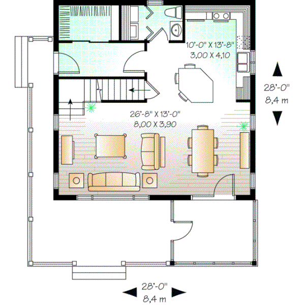 Main Floor Plan: 5-758