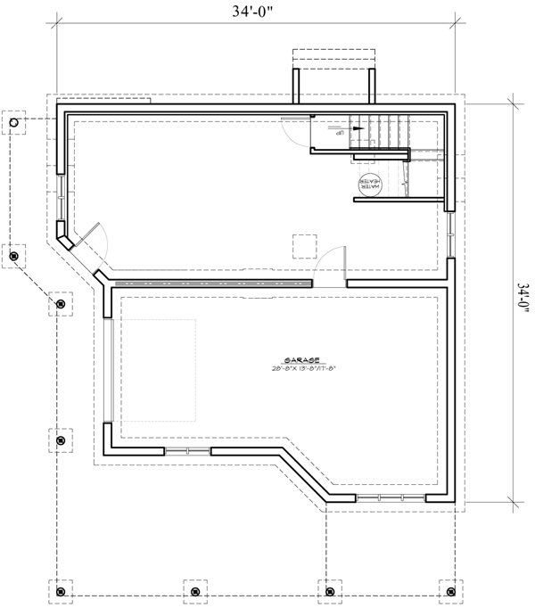 Lower Floor Plan: 5-763