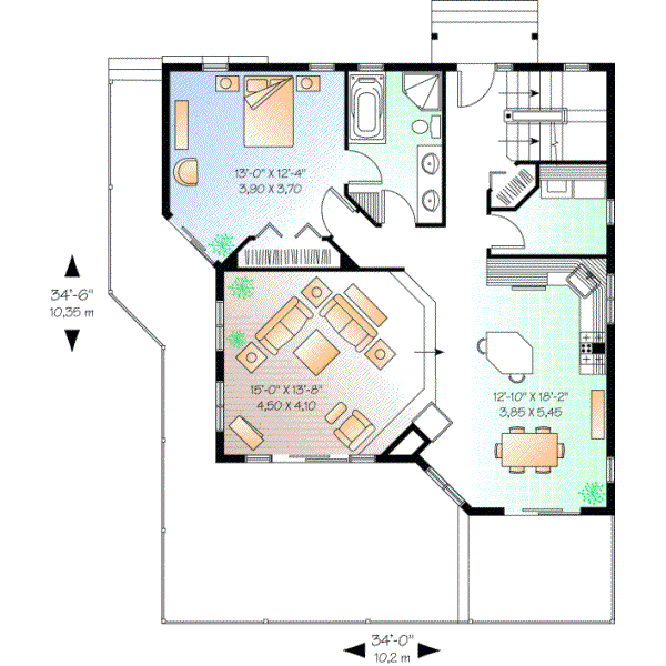 Main Floor Plan: 5-763