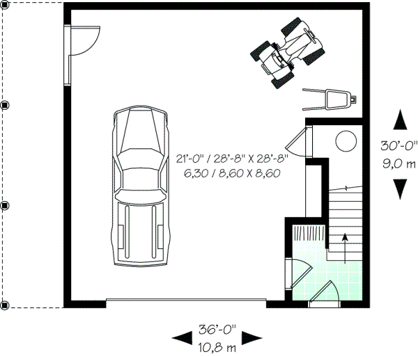 Main Floor Plan: 5-764