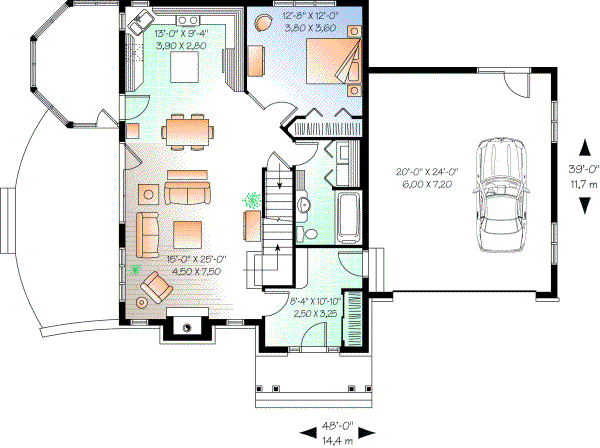 Main Floor Plan: 5-769