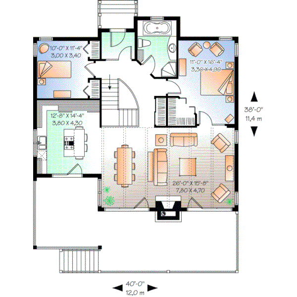 Main Floor Plan: 5-770