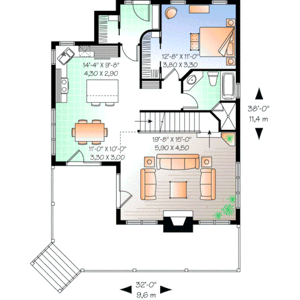 Main Floor Plan: 5-772