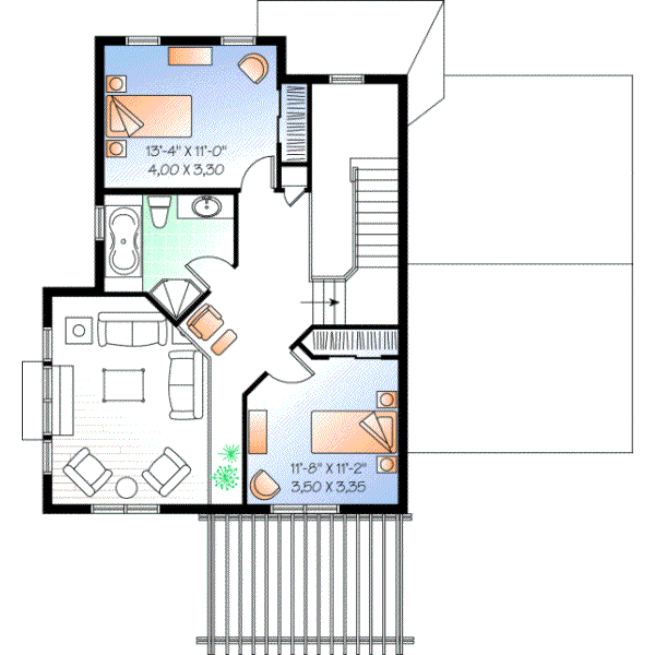 Upper/Second Floor Plan: 5-773