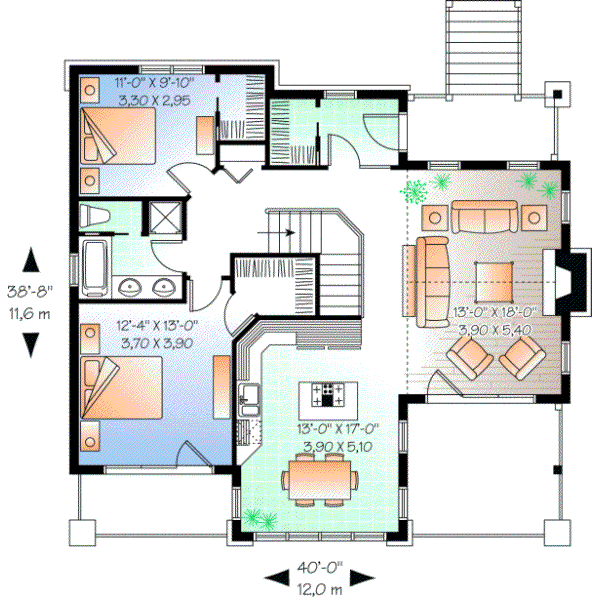 Main Floor Plan: 5-776
