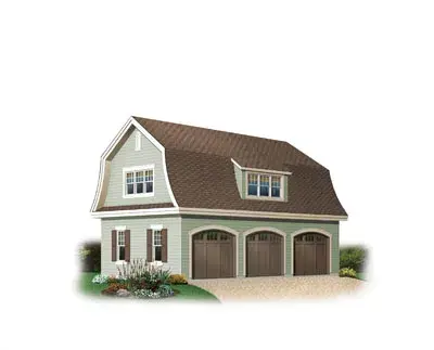Hampton house plans 5-780 - front exterior, 1,456 sq ft, 0 bed, 0 bath house plans | Monster House Plans