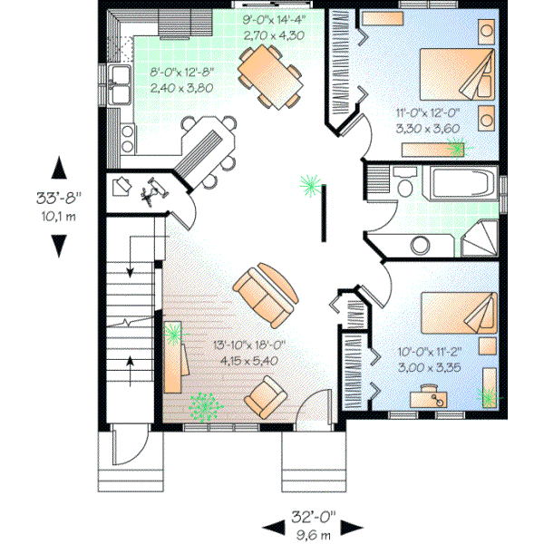 Main Floor Plan: 5-782